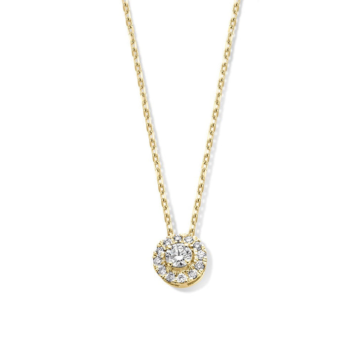 Collier Emma 0,20 crt. geelgoud
