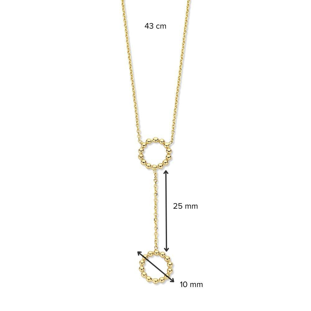 Geelgouden Collier – 14-Karaat Tijdloze Elegantie voor Dames