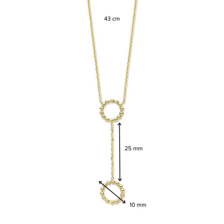 Geelgouden Collier – 14-Karaat Tijdloze Elegantie voor Dames