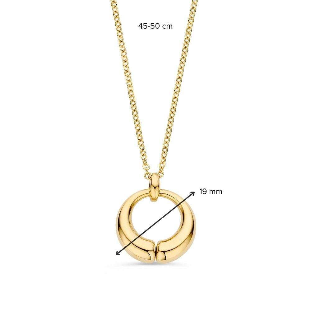 Collier geelgoud