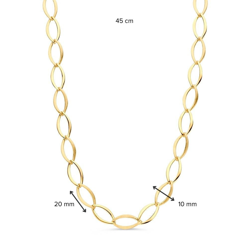 Halskette Gelbgold