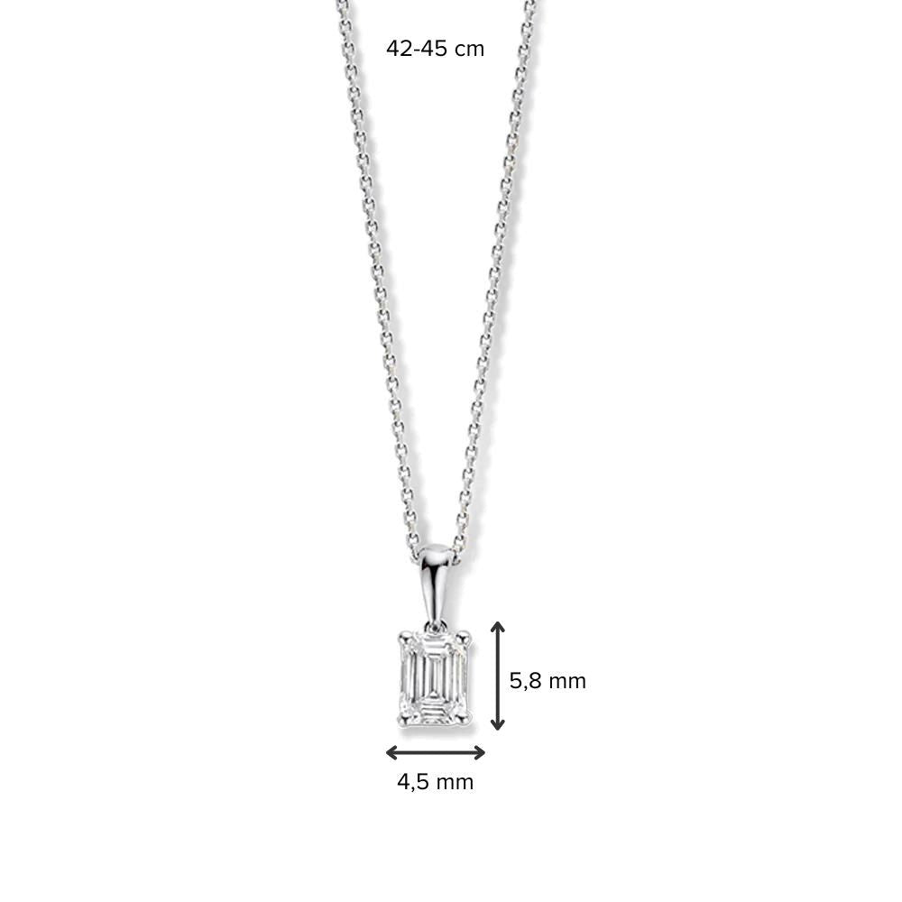 Collier Nora 0,50 ct. Weißgold