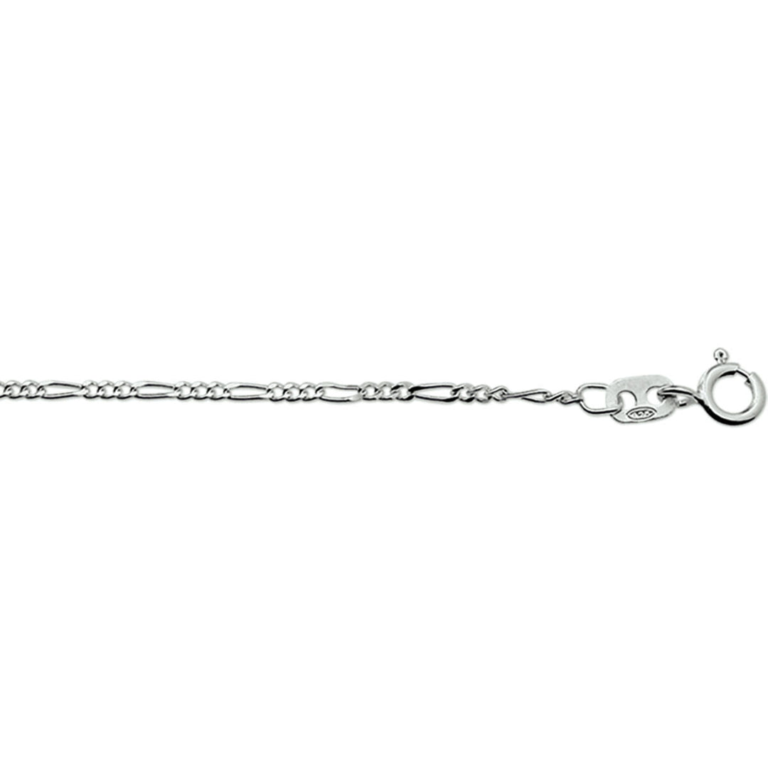 Figaro 1,6 mm silberweiß