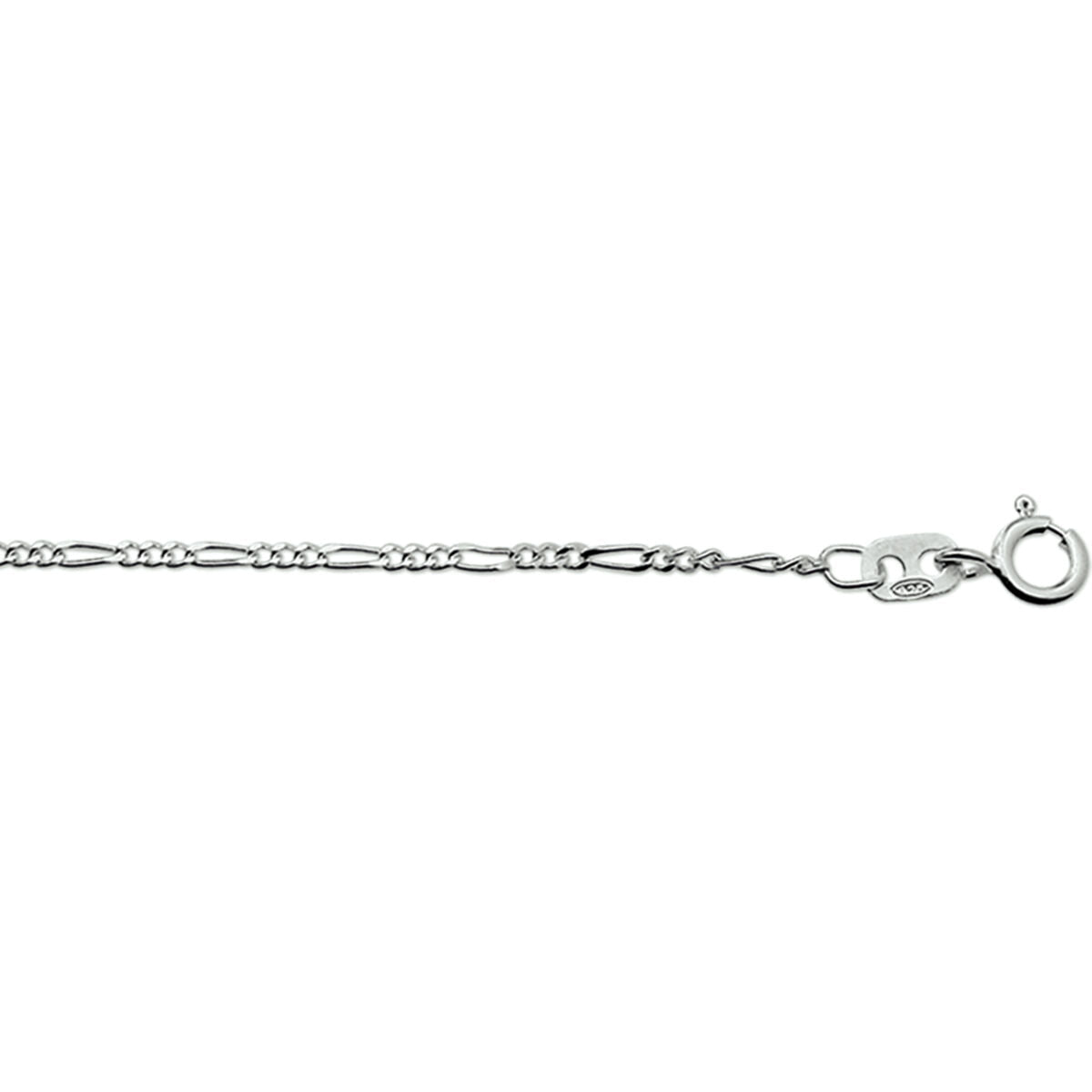 Figaro 1,6 mm silberweiß