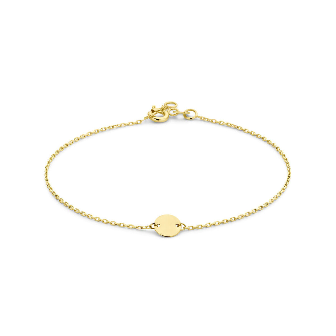 Armband Kreis 18,5 cm 14K Gelbgold