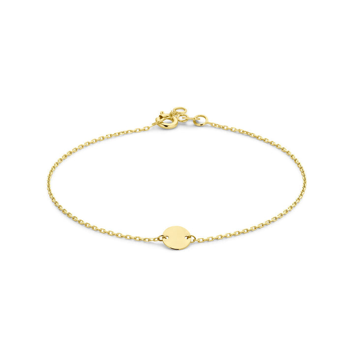 Armband Kreis 18,5 cm 14K Gelbgold
