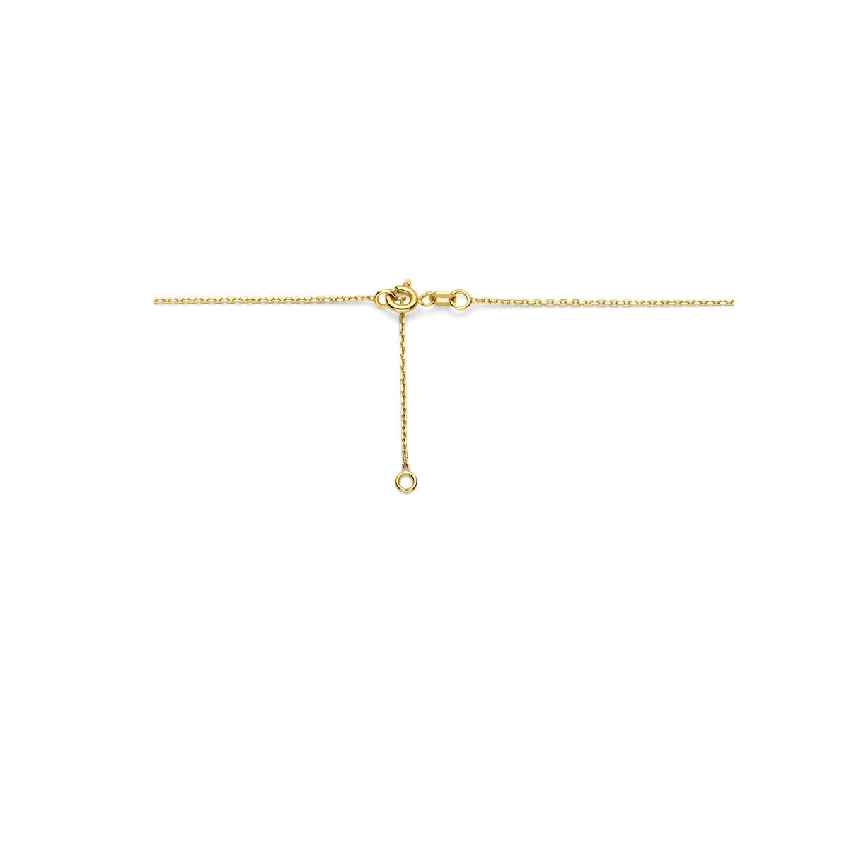 Halskette Perlen 42 + 3 cm 14K Gelbgold