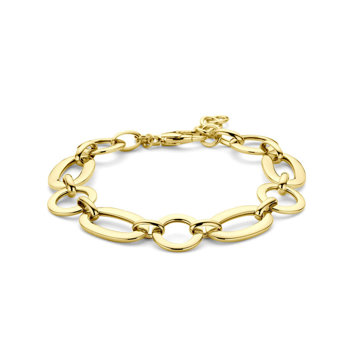 Armband 12,8 mm 18 + 2 cm 14K Gelbgold