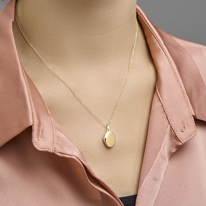 Medaillon 14K Gelbgold 