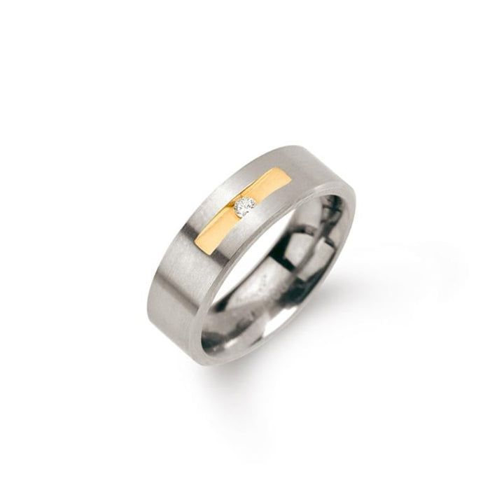 Boccia-Titanring, zweifarbig, Durchmesser 1/0,03 – 0101-08