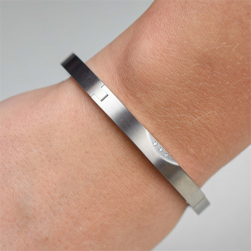Boccia Titanarmband Spang dia 3/ 0,015 - 03006-02