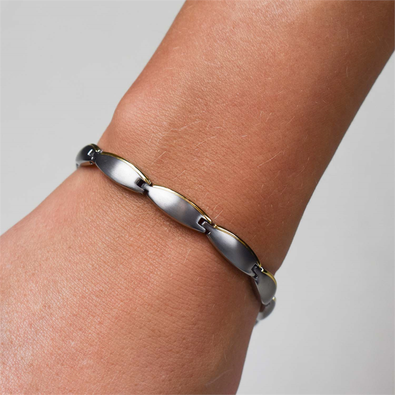 Boccia Titanarmband Bicolor 03031-02