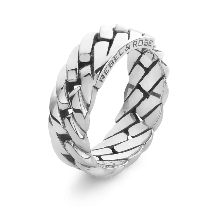 Ring Hades Eight- Heren ring zilver