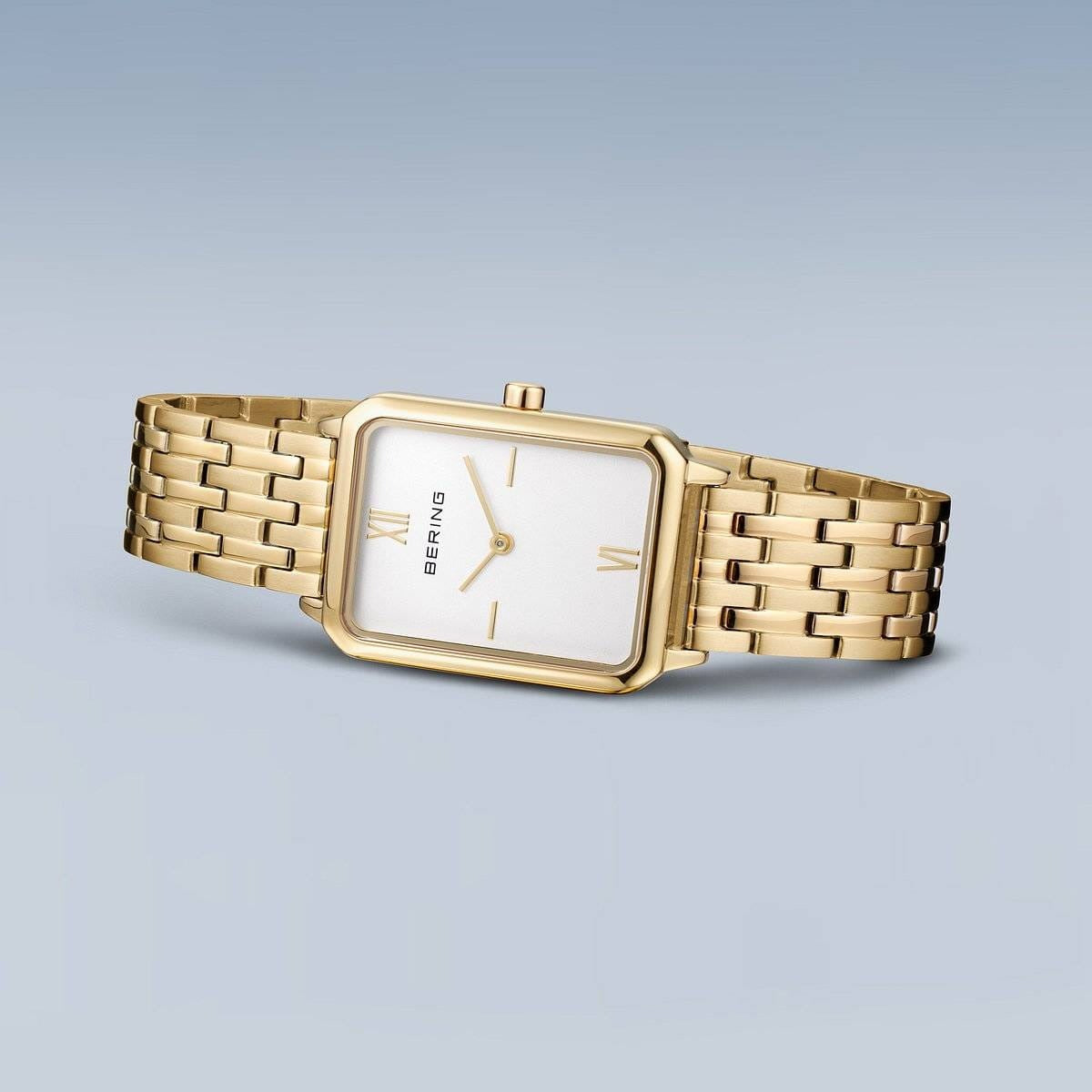 Bering Damenarmbanduhr weißes Zifferblatt - 17423-734