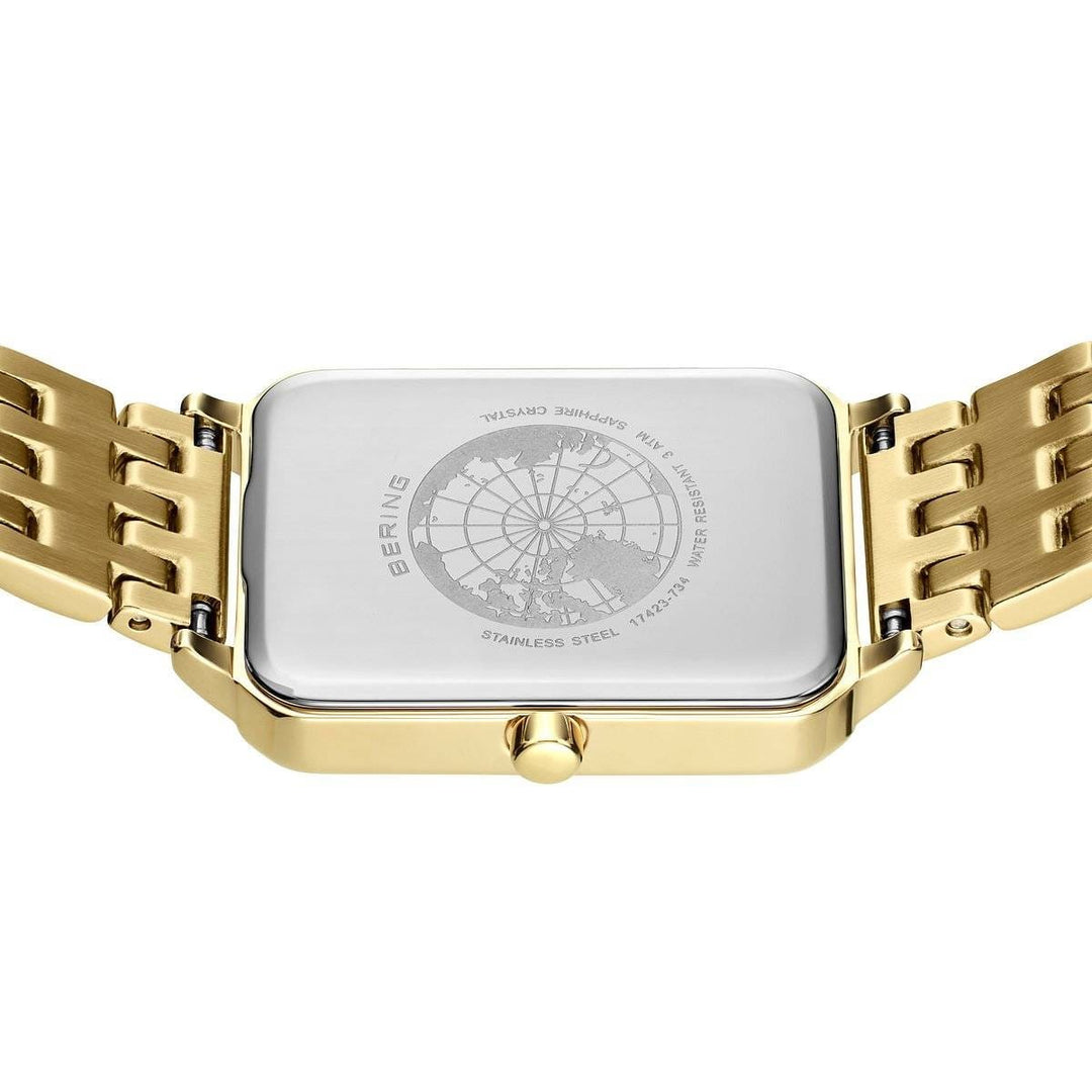 bering dames horloge witte wijzerplaat - 17423-734