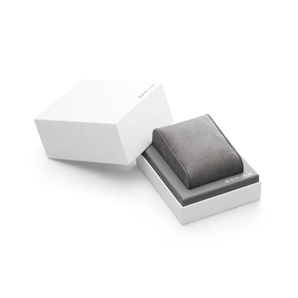 Bering horloge dames – Ceramic, zilver met witte keramiek