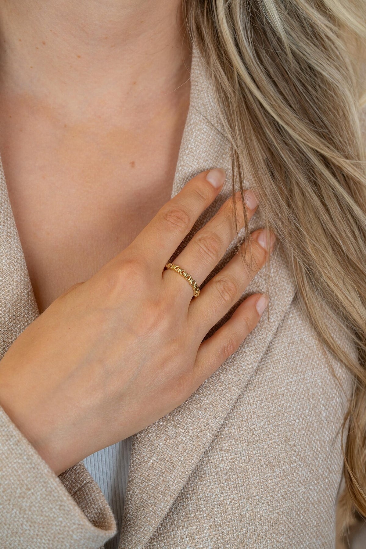 Zinzi Ring vergoldet ZIR2802