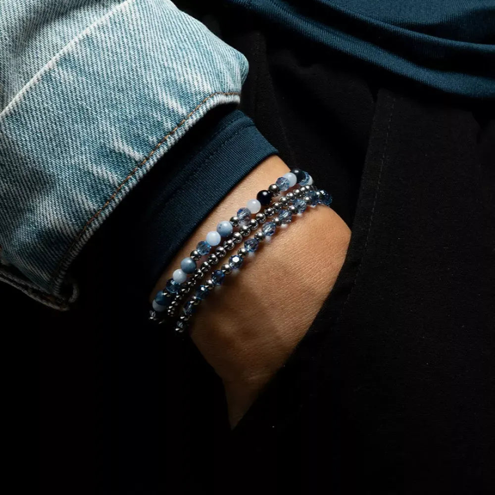 Winter Blues Glam Rocks Silber