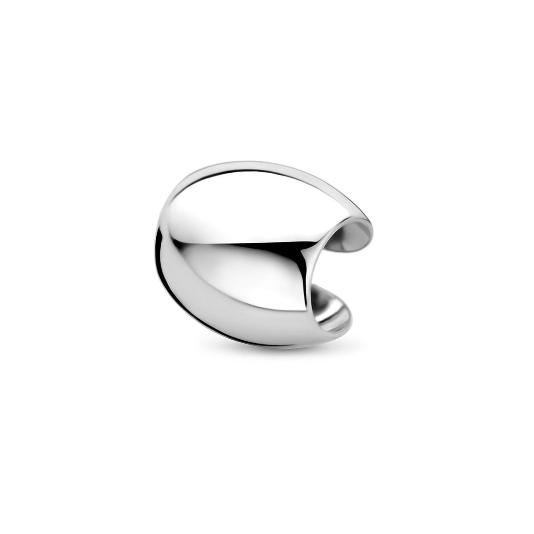 Gerhodineerd zilveren earcuff 11,5 mm