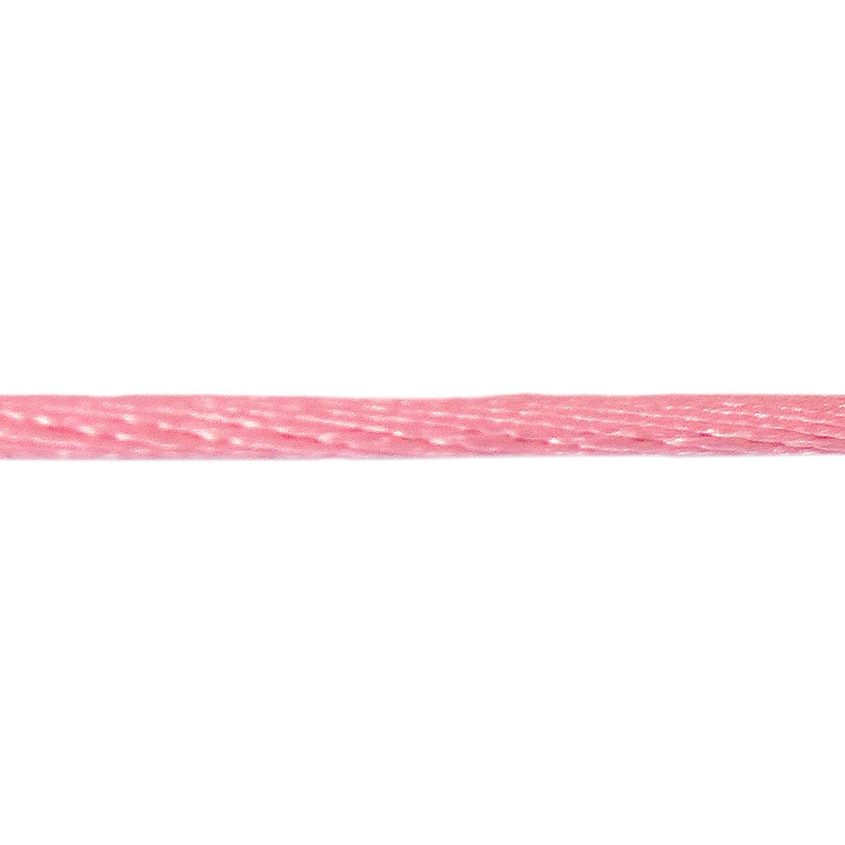 Rosafarbene Satin-Schnur mit einer Länge von 38 cm für Knotenarmbänder