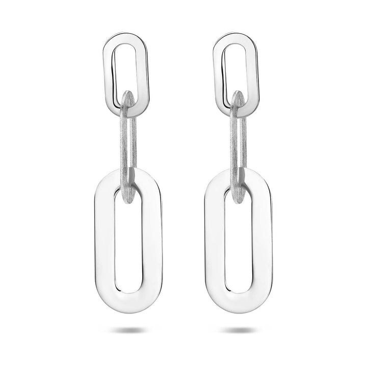 Gerhodineerde 925 zilveren oorhangers