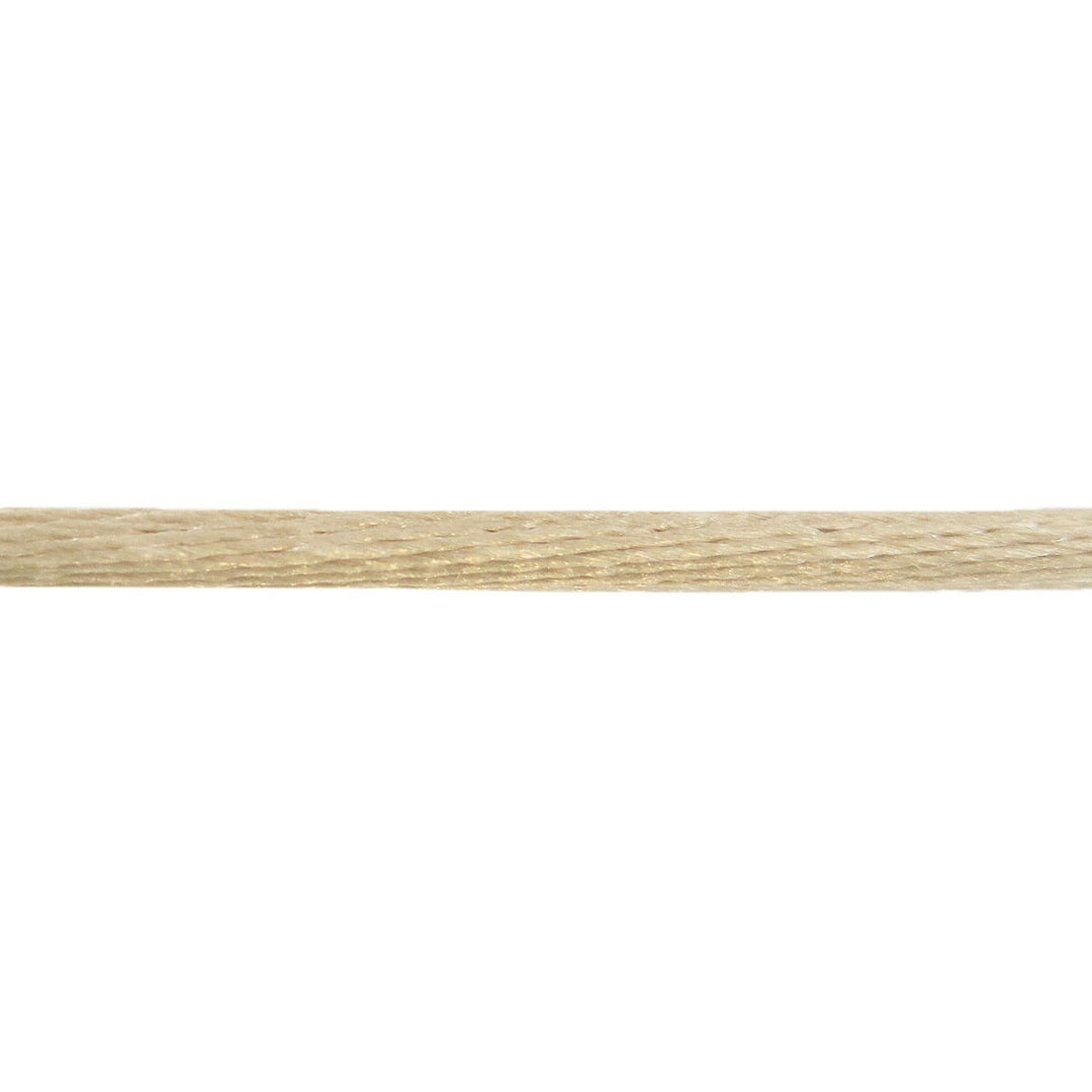 lose Satinkordel beige 38 cm Zubehör