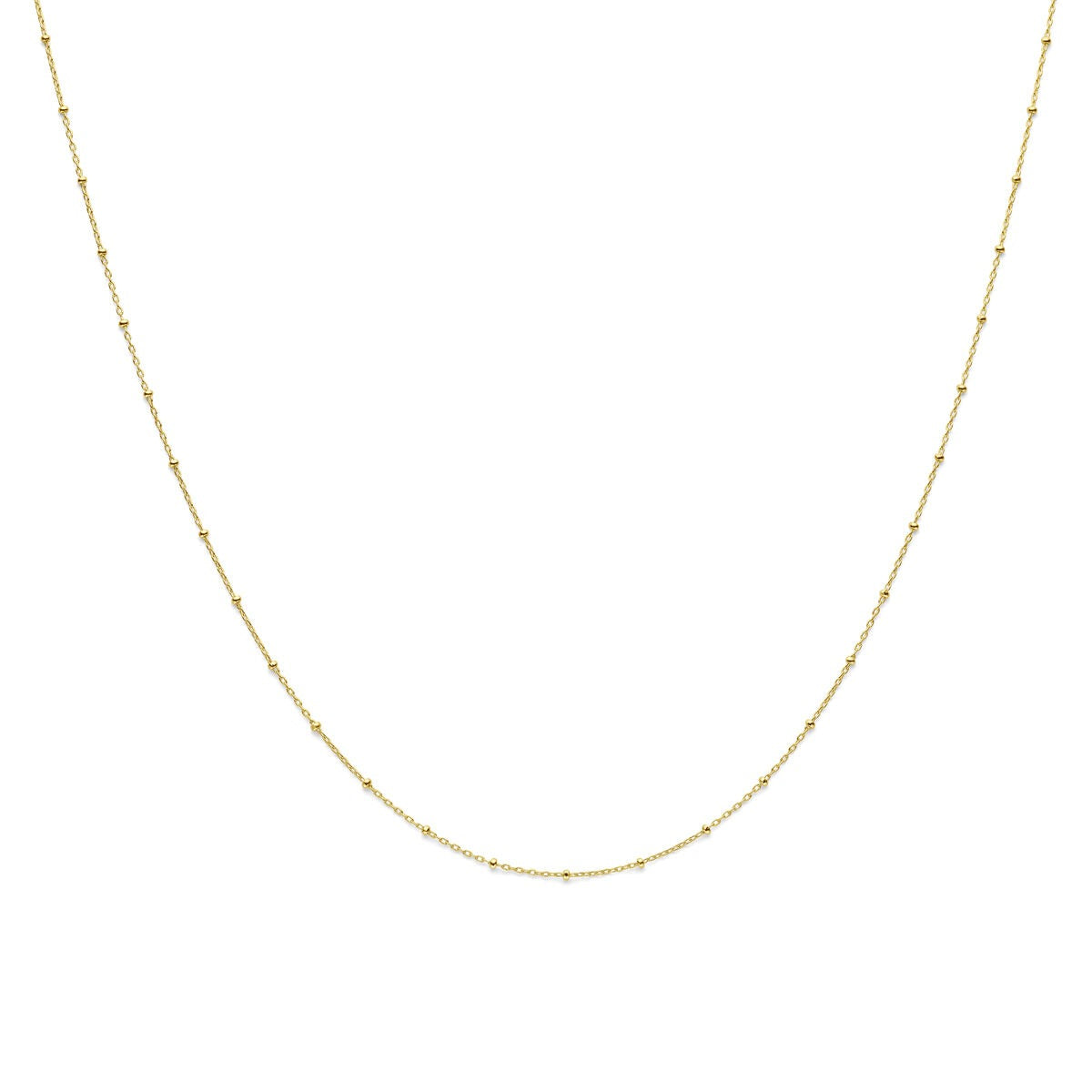 Halskette aus Gelbgold mit runden Anker-Gliedern