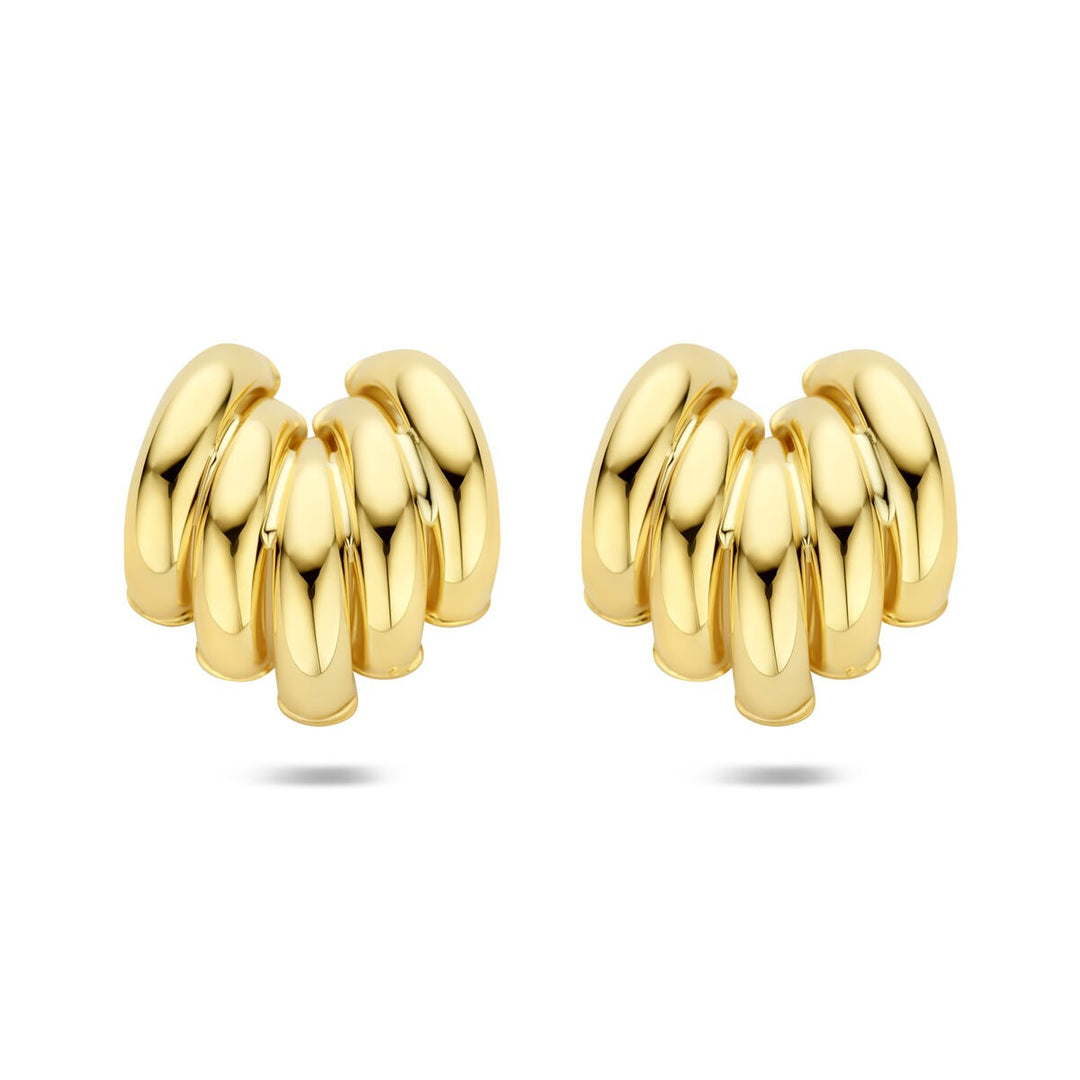 14k Geelgouden stekeroorringen dames