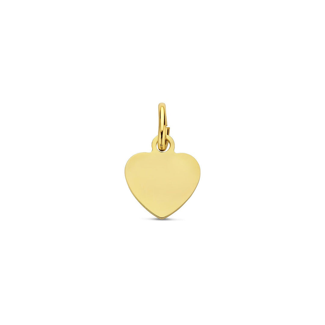 9k Geelgouden Ketting met Hanger Hartje