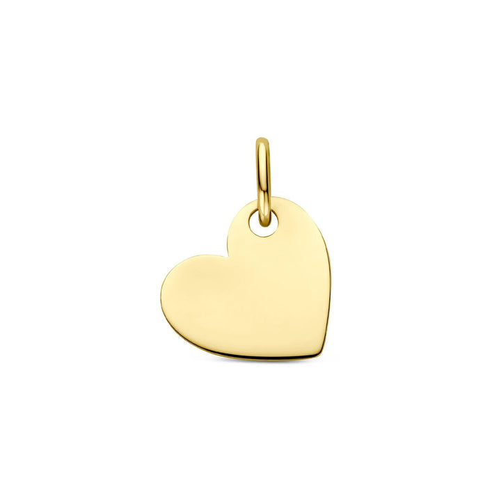 14k Geelgouden Ketting met Hanger Hartje