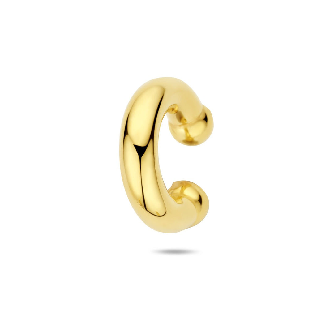 Verguld 925 zilveren ear cuff 20 x 5 mm