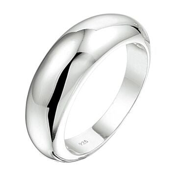 925 Zilveren damesring – 6.5mm breed