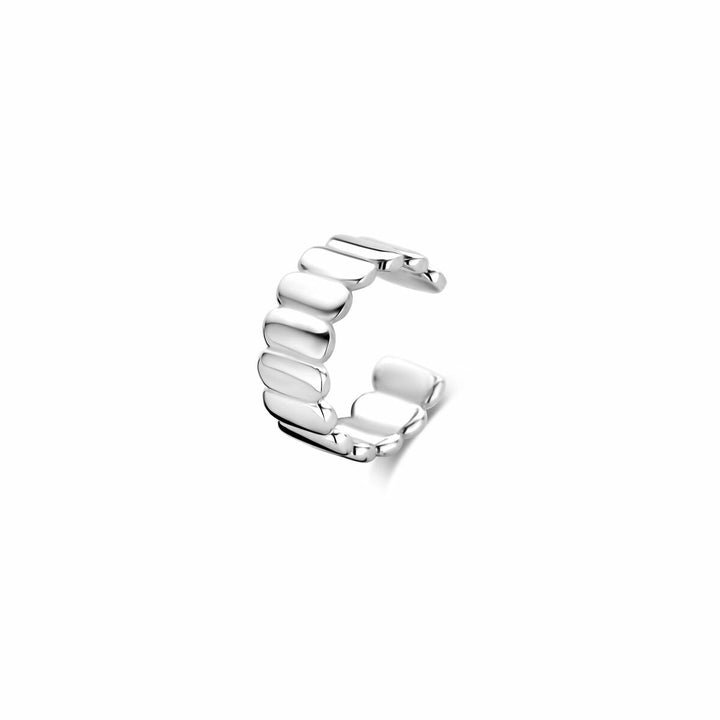Gerhodineerd zilveren earcuff 11,5 x 4,5 mm