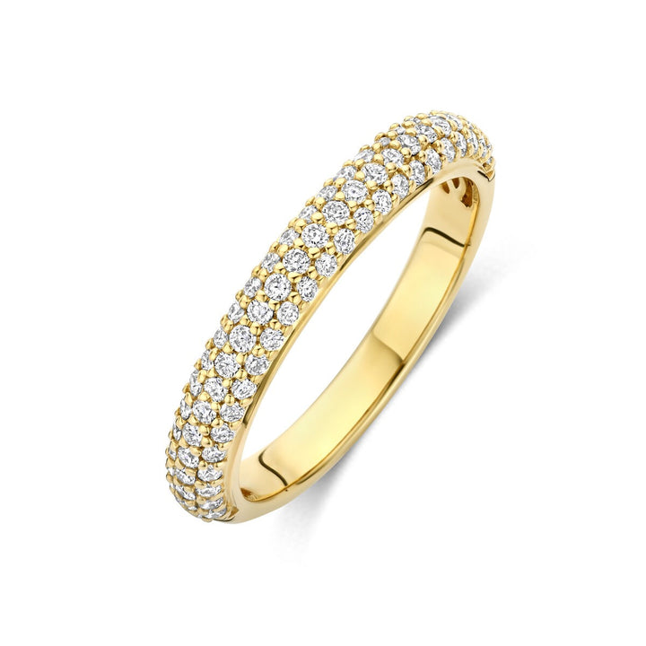 14k Geelgouden Ring met Lab Grown Diamant 0.48 ct