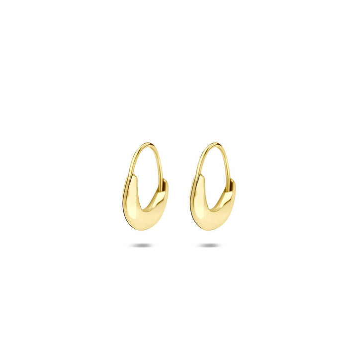 14k Geelgouden klapoorringen