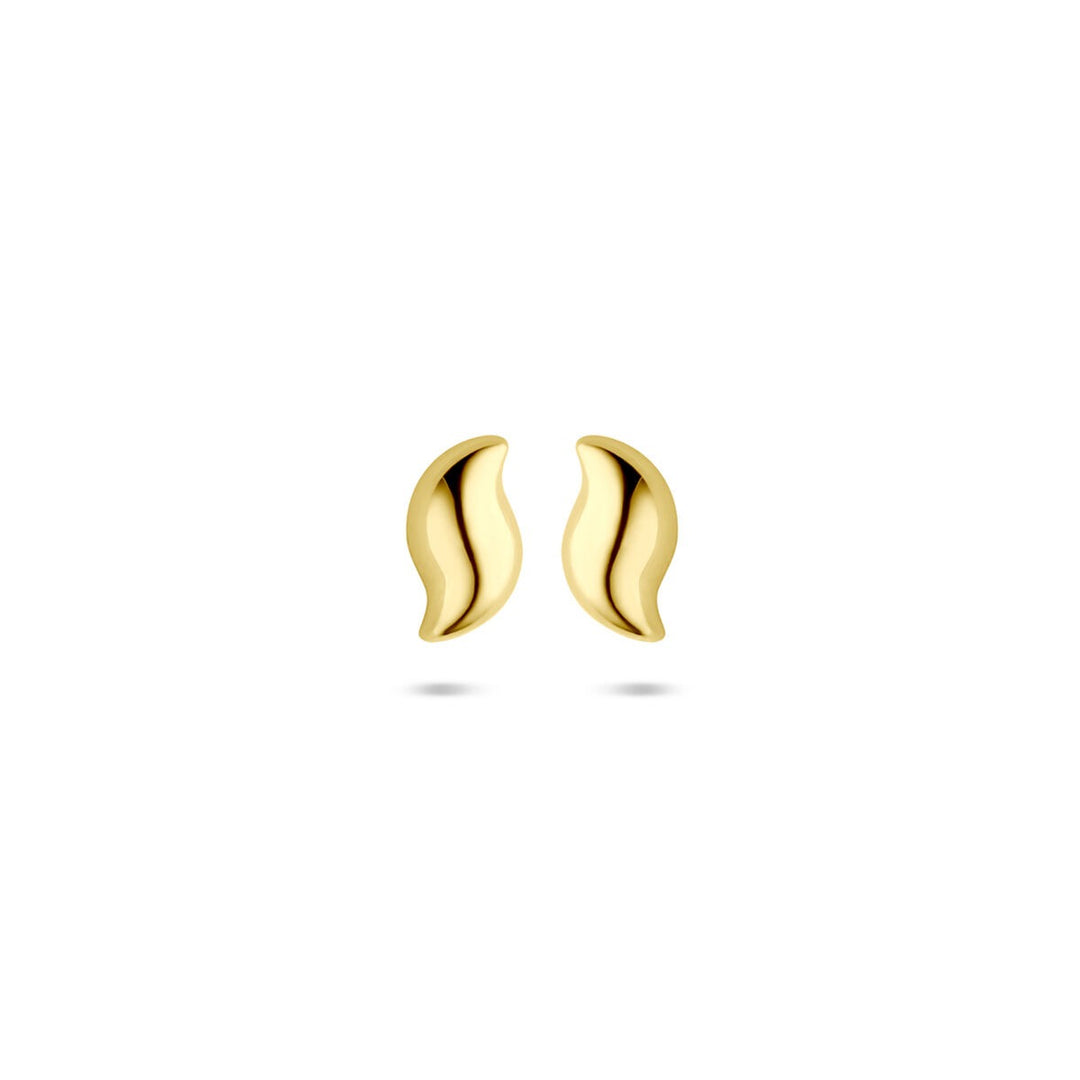 14k geelgouden oorknoppen