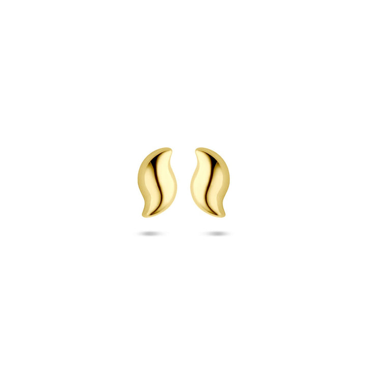 14k geelgouden oorknoppen