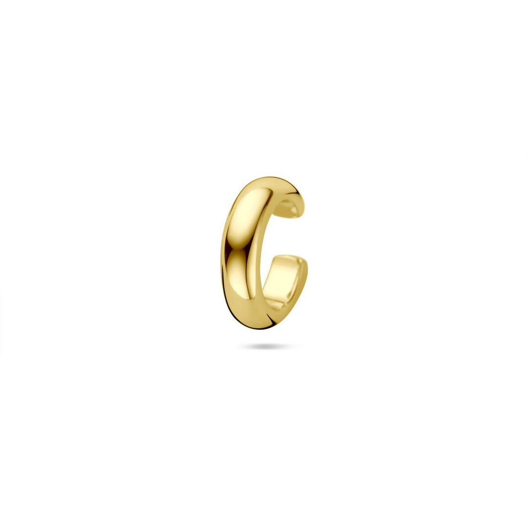 Vergulde ear cuff geel – 925 zilver