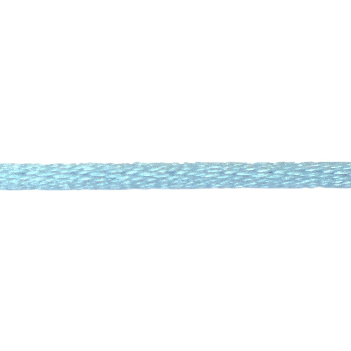 Blaues Satinband mit einer Länge von 38 cm für Knotenarmbänder