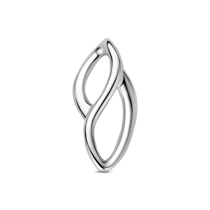 Gerhodineerd 925k zilveren hanger
