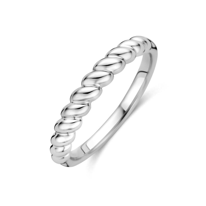 Gerhodineerd 925 zilveren ring