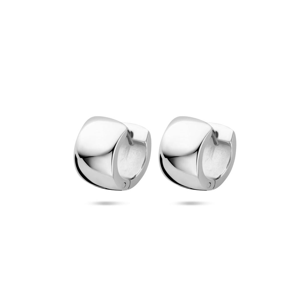 Gerhodineerd zilveren klapoorringen – 10,5 mm
