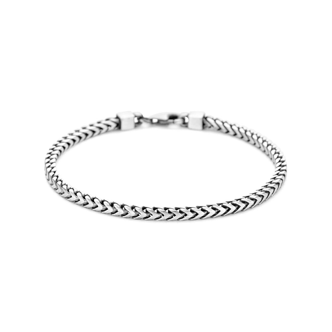 Armband OXI matt 20 cm Silber oxidiert