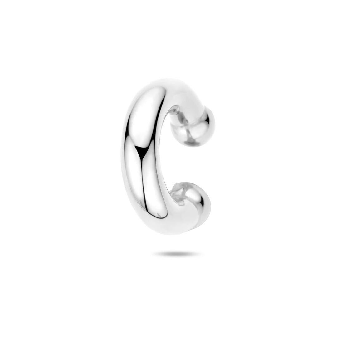 Gerhodineerd 925 zilveren ear cuff 20 x 5 mm