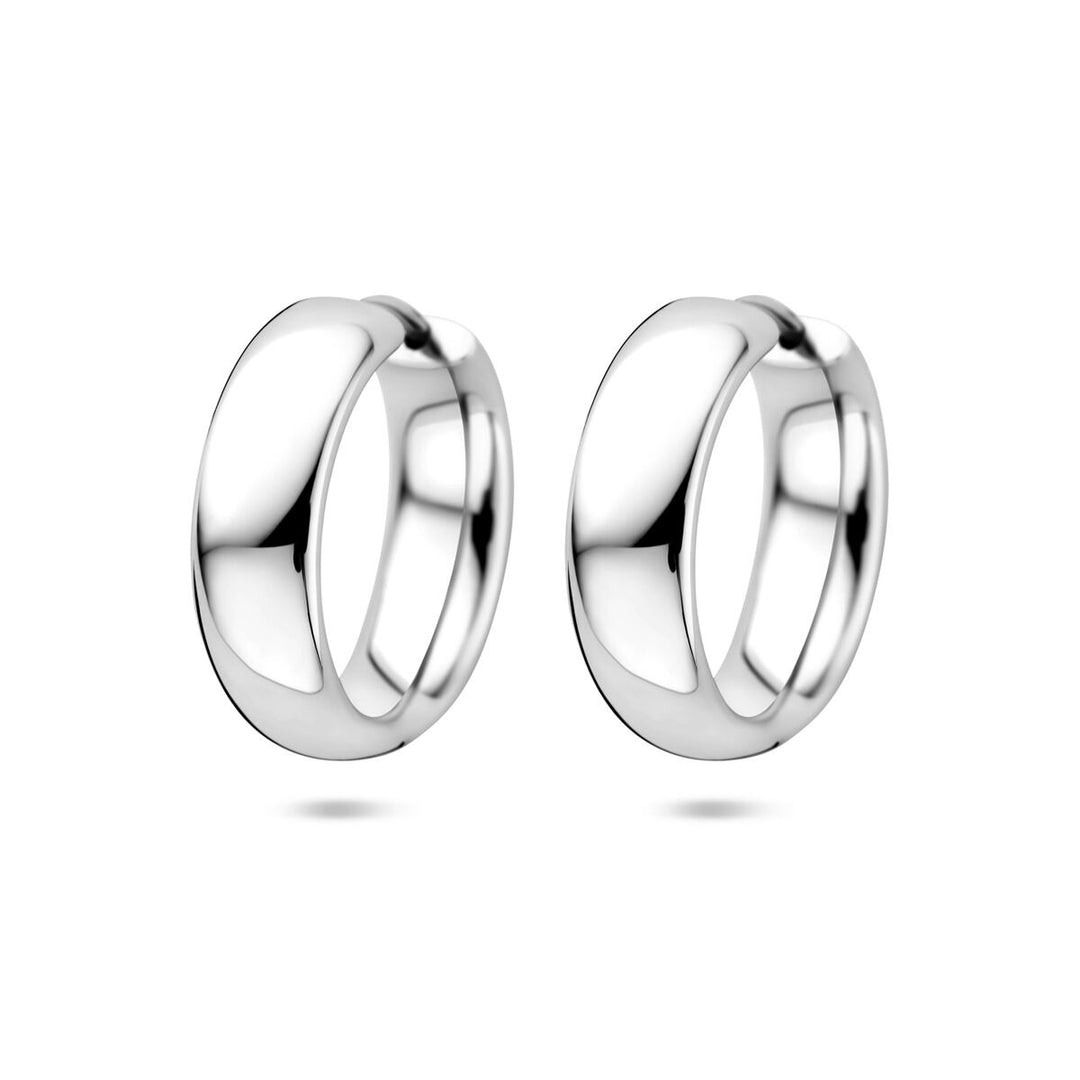 Zilveren klapoorringen – gerhodineerd 925 zilver 20 mm