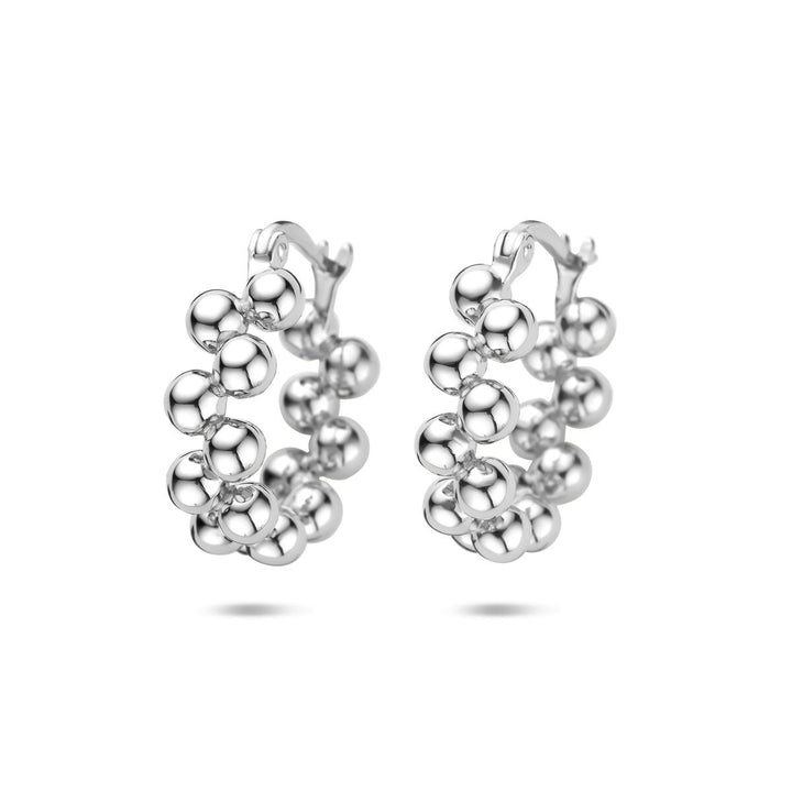 Zilveren oorringen – gerhodineerd 925 zilver