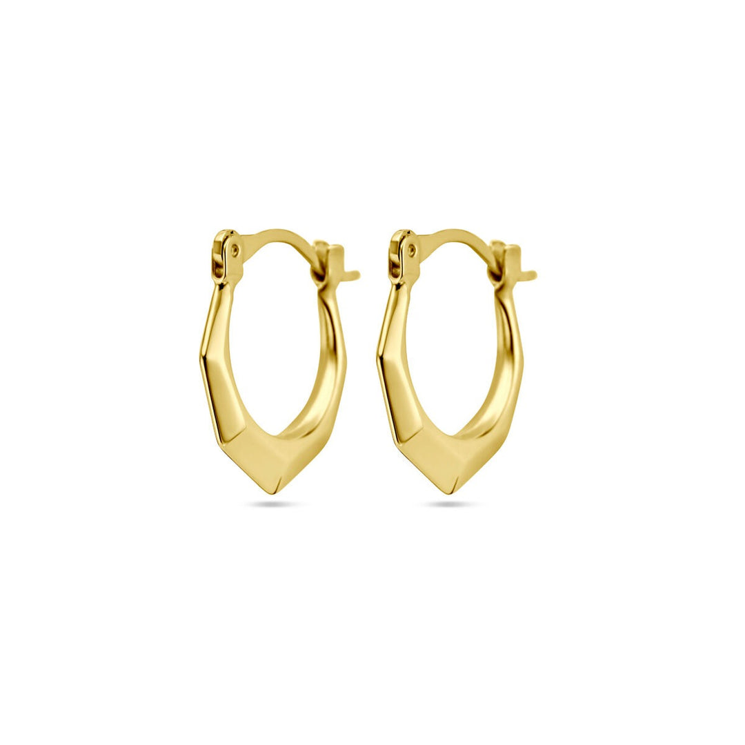 Ohrringe lapidiert 14K Gelbgold