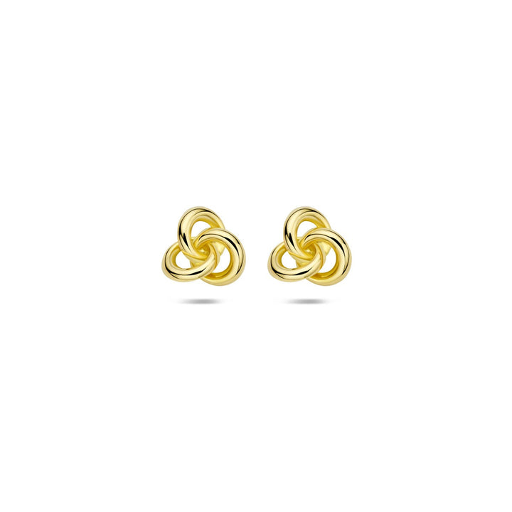 Ohrstecker Knopf 14K Gelbgold
