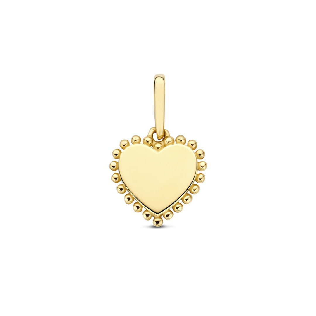 14k Geelgouden Hart Hanger