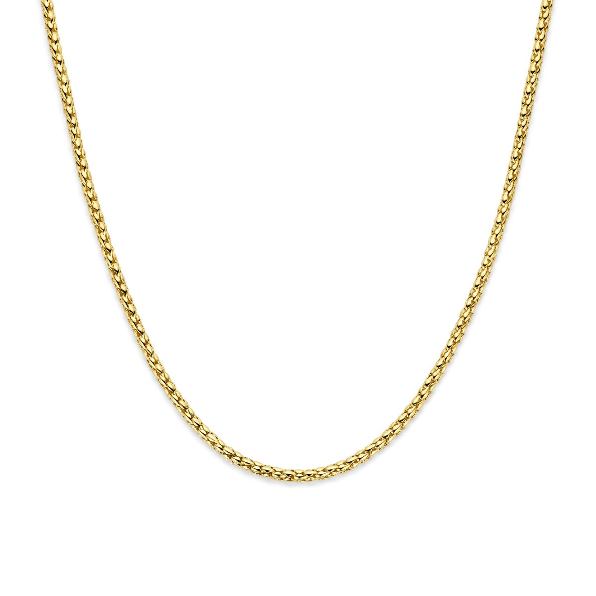 Goldenes Damen-Collier aus 14k mit feinen Gliedern